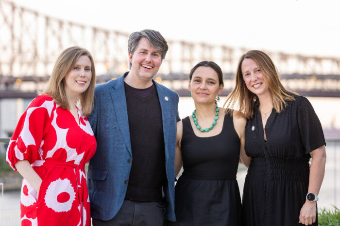 Ainslie Durnin, Cameron Coffran, Amanda Martinez, and Erika Layfield